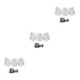 thumbnail image 1 of VONKY Easy To Install Aluminum Alloy Gear Box Mount Holder For ECX 1/12 Rc RGT 136100 silver 3Set, 1 of 6