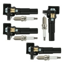 NAVOROGE 4Pcs Ignition coils 4Pcs Iridium Spark Plugs for Subaru Forester 2011-2013 UF665 93893