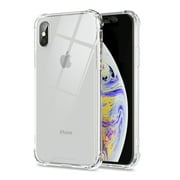 Orase Ultra Clear Cases Designed for iPhone X Case, iPhone XS Case, Protective Clear Case with Soft Raised Edges & Hard Back Cover