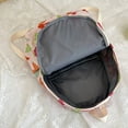 thumbnail image 2 of POINTERTECK Butterflies Print Woman Backpack Large Capacity School Bags for Girls (White), 2 of 10