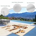 thumbnail image 3 of Giraffe Outdoor Rug for Patio/Deck/Porch, Non-Slip Large Area Rug 4 x 6 Ft, Red Love Heart Animals Plaid Indoor Outdoor Rugs Washable Area Rugs, Reversible Camping Rug Carpet Runner, 3 of 8