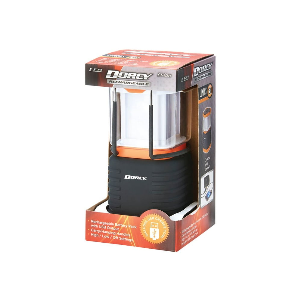 Dorcy 411091 250Lumen Rechargeable USB Power Bank Lantern Walmart