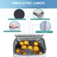 thumbnail image 2 of Bolsa térmica Iknoe, grande, plegable, 24 latas, a prueba de fugas, azul, 2 of 5