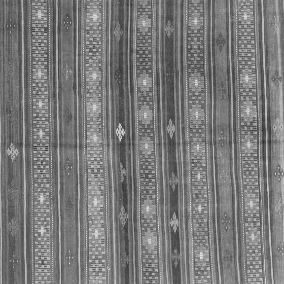 Ahgly Company Indoor Square Southwestern Gray Country Area Rugs, 7' Square