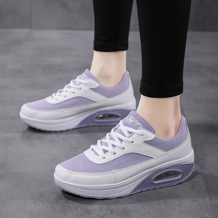 

Mesh Breathable Sneakers Runing Women Sports Outdoor LaceUp Shoes Fashion Shoes Women s Sneakers Ash Sneakers for Women Cross Training Sneakers for Women Workout Sneakers for Women Size 9 Denim