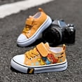 thumbnail image 2 of New Dinosaurs Canvas Sneakers Boys Girls Casual Low Top Shoes Kids Cartoon Fashion Shoes Baby Shoes, 2 of 23