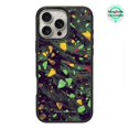 thumbnail image 1 of Malachite Terrazzo Gem - Étui MagSafe Noire Givrée pour iPhone 16 Pro Max, iPhone 15, 1 of 7