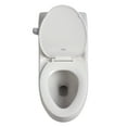 thumbnail image 5 of Zeus 1-piece 1.28 GPF Single Flush Elongated Toilet in White, 5 of 8
