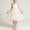White, variant on Cethrio Summer Dresses for Girl 2026, Vacation Sleeveless Spaghetti Strap Mesh Kids Slip Dresses Pink Size 6