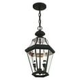 thumbnail image 4 of Livex Lighting 2265-01 Georgetown 2 Light Outdoor Chain Hang,Antique Brass, 4 of 6
