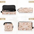 thumbnail image 5 of Hair Tools Travel Bag with Removable Heat Resistant Mat for Straighteners, Curling Iron and Haircare Accessories Pink and Peach Rabbits, 5 of 8