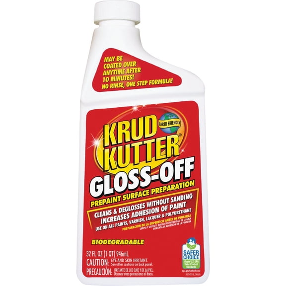 2-pack Krud Kutter Gloss-Off Prepaint Surface Preparation Cleaner - All Purpose - 2 Pack, 32-Ounce — Household & Commercial Use, Effective Formula