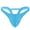 Sky Blue, variant on men's boxer briefs sretch t-back micro thong underwear