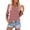 A Red, variant on Paiwinds Women's Button V-Neck Raglan 3/4 Sleeve T-Shirt, Casual Loose Top with Printed Design for Spring Summer Fashion