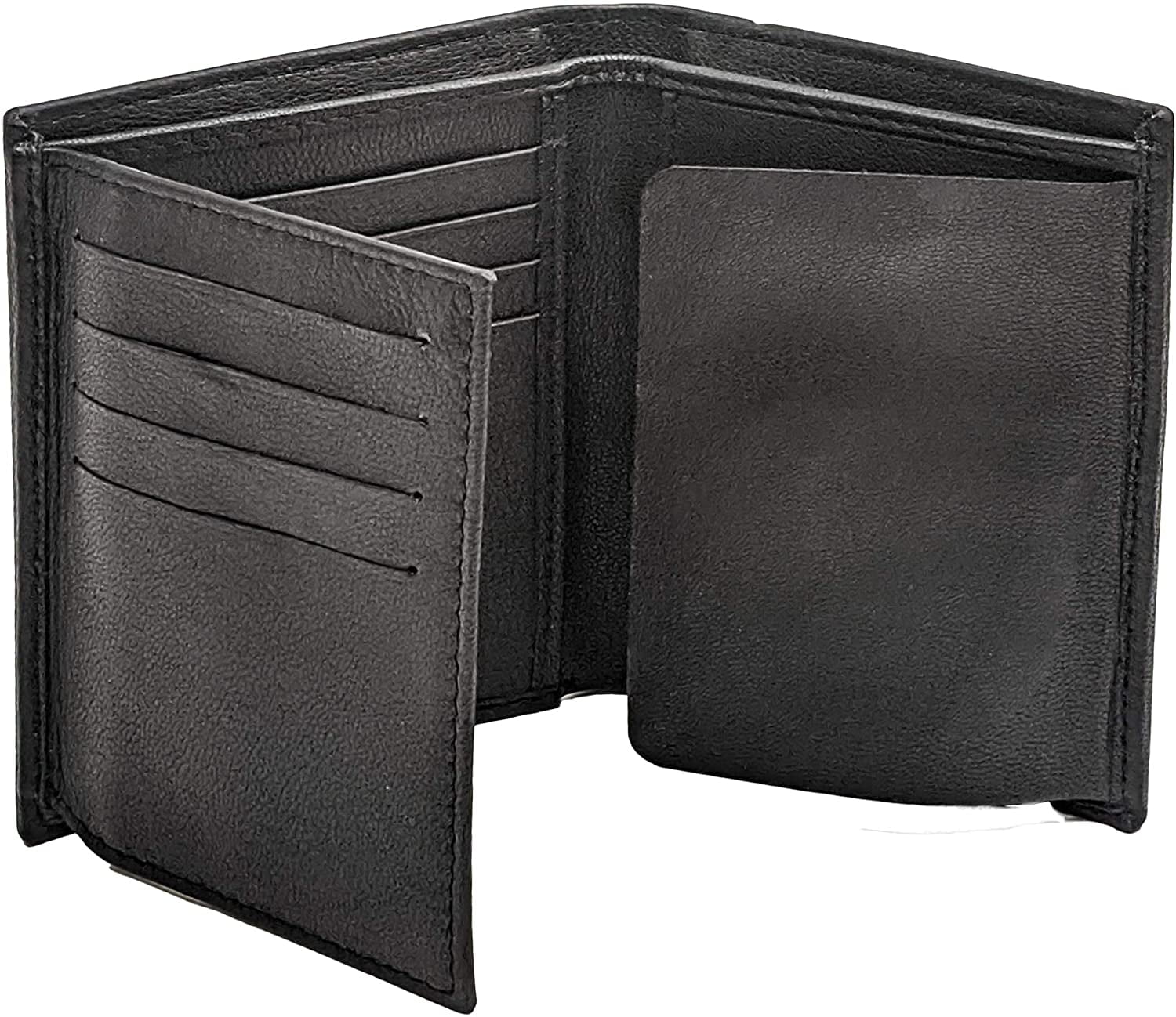 Winchester Police Badge Wallet Bifold RFID Blocking Full Grain Genuine Leather 