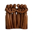 thumbnail image 2 of Dserhfy Sisters by My Side Friendship Figurine Resin 5/6 Sisters Sculpture Best Friend Birthday Gifts for Women Female, 2 of 7