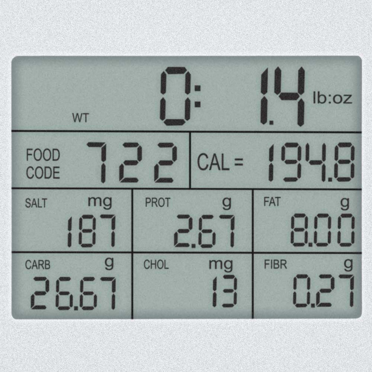 Escali 115NS Portable Nutritional Tracker Digital Scale 11 Lb /5 Kg, Silver Grey - image 3 of 9