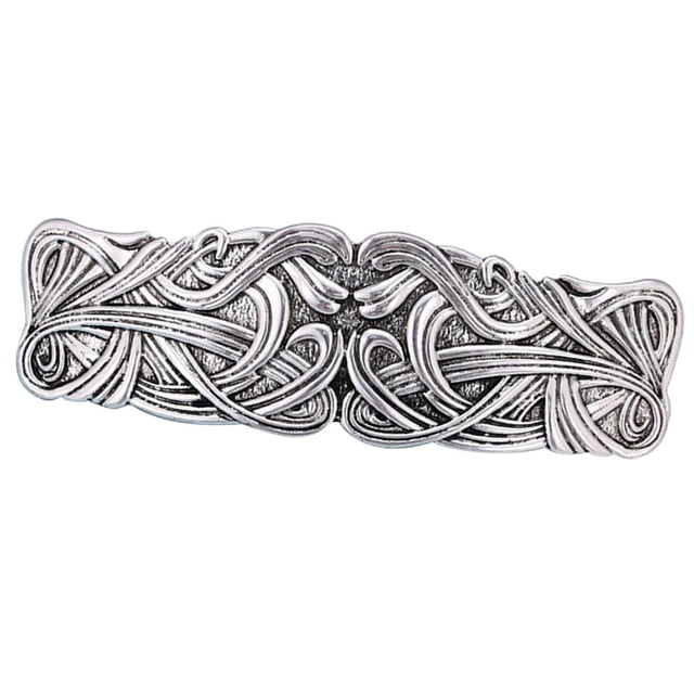 Pasadores para El Cabello con Nudo Vicking, Pinza Francesa, Pinzas para El Cabello de Primavera Vintage, Boda Nupcial, Formal, Joyería para El , Plata, tal se describe Plata 01 Yinane Pinzas para mujer