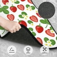 thumbnail image 3 of Naloa Strawberry Car Foot Mat Set of 4 Pieces - Universal Floor Liner Neoprene Full Set Floor Mats for Cars Trucks SUV, 3 of 7
