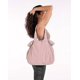 thumbnail image 2 of 18L Side-cinch Shopper Bags Lightweight Shoulder Bag Tote Handbag for Shopping Workout Beach Travel, 2 of 4
