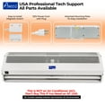 thumbnail image 2 of Awoco FM-1509SA1-M 36" Super Power 2 Speeds 1200 CFM Indoor Air Curtain with an Easy-Install Magnetic Door Switch, 2 of 8