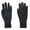 black, variant on Running Gloves for Women | Lightweight Gloves with Touchscreen Fingers | The Elements - Black - medium