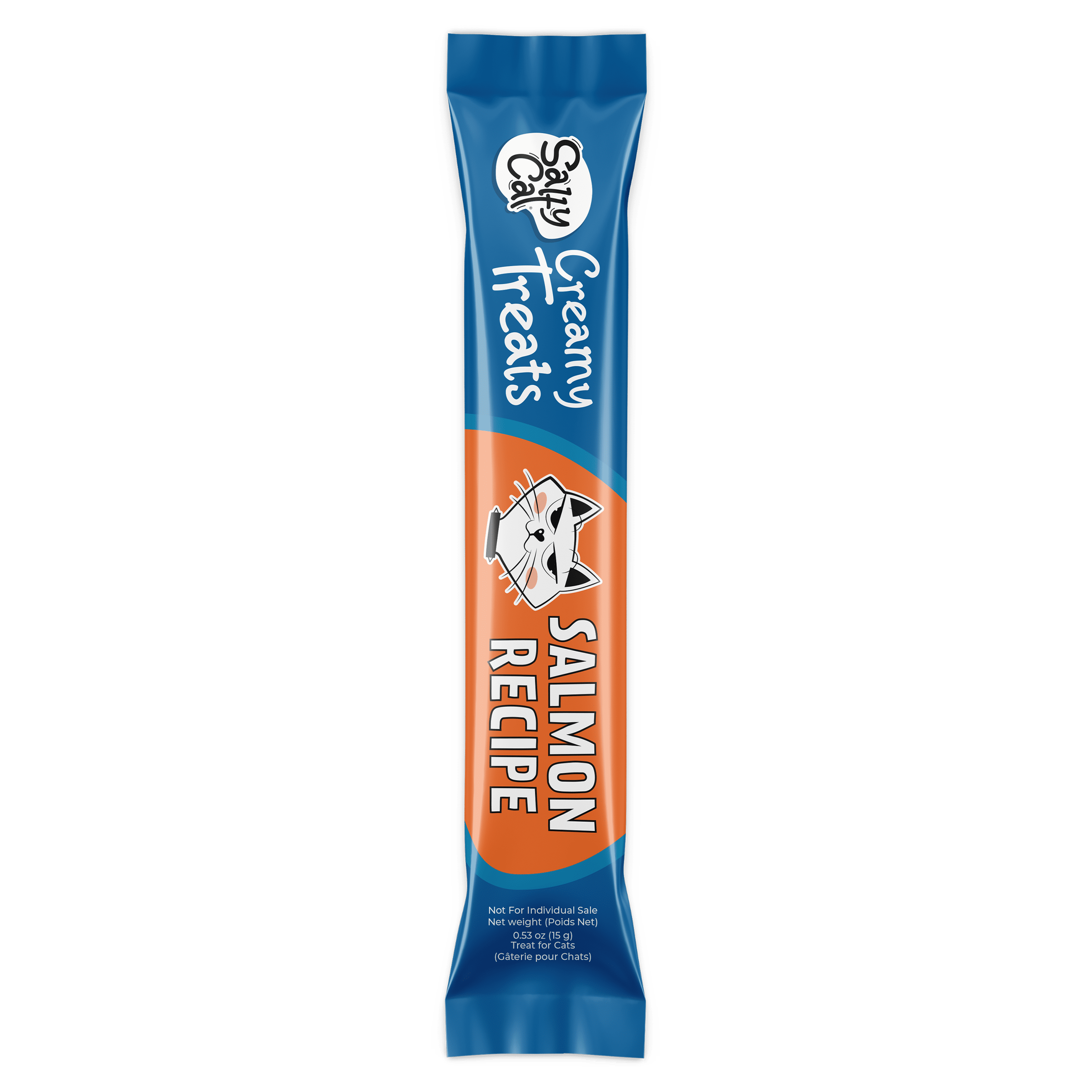 (12 pack) Salty Cat Purée All Day Everyday Tube Treat - Variety Pack - 3 Pack (pouch)