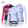 thumbnail image 2 of Maillot de ciclismo de verano para mujer, conjuntos de primavera y otoño, camisetas de manga larga transpirables para bicicleta, nueva ropa de ciclismo de carretera, equipo, 2 of 5