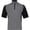 Gray Heather, variant on Golf Heather Blocked 1/2 Zip Short Sleeve Pullover Peacoat Heather Medium