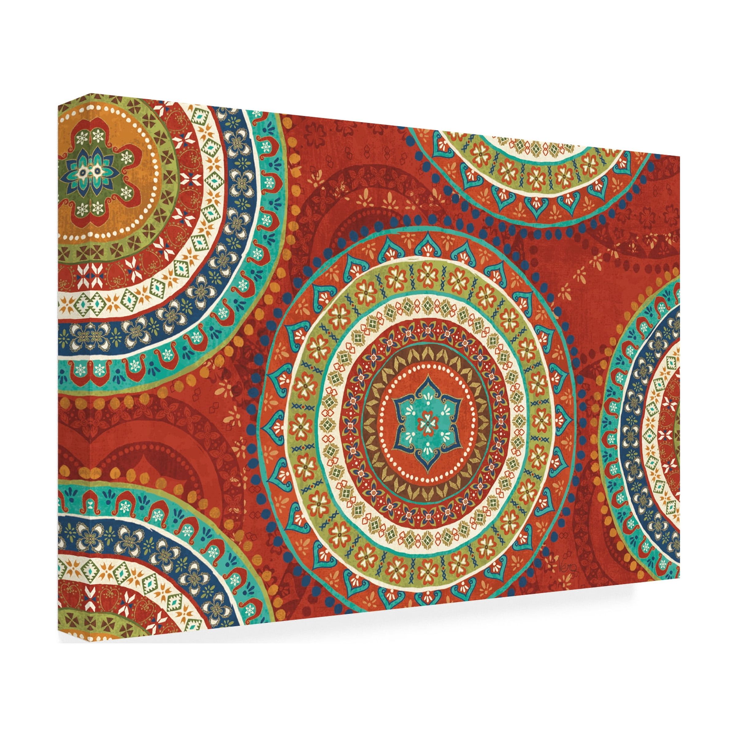 Veronique Charron 'Mexican Fiesta VII' Canvas Art