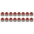 thumbnail image 3 of Engine Valve Stem Seal Set, 16PCS Lubricated Fluororubber Engine Valve Oil Seal  for Car Modification, 3 of 8