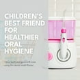 thumbnail image 4 of ToiletTree Products Water Flosser for Kids BPA-Free Portable Water Flosser with 600ml Capacity, Pink, 4 of 9