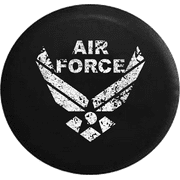 USAF Air Force Military Spare Tire Cover Jeep RV 32 Inch