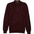 thumbnail image 1 of Tasso Elba suéter de cuello alto texturizado para hombre, rojo, pequeño, 1 of 1