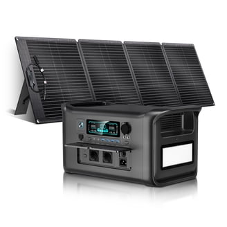 EF EcoFlow Power Station DELTA 3 1500 Grey, 1536Wh LFP Battery/1 Hour Fast  Charging, 2200W Output Solar Generator (Solar Panel Optional) for Outdoor  Camping,Home Use,RV - Walmart.com