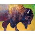 thumbnail image 3 of Chapman, Julie T. 14x12 Black Modern Framed Museum Art Print Titled - Da Bull, 3 of 5