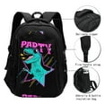 thumbnail image 3 of Pofeuu Rex Dinosaur With Sunglasses Print Storage Laptop Backpack with USB Charging Port[Water Resistant] College Computer Bookbag Fits, 3 of 7