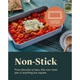 thumbnail image 4 of Caraway Non-Stick Ceramic 9”x13” Rectangle Pan - Naturally Slick Ceramic Coating - Perfect for Brownies, Lasagnas, and More - Cream, 4 of 8