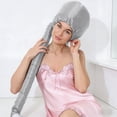 thumbnail image 1 of Hair Dryer Cap with Adjustable Drawstring, Lightweight Fabric Warm Air Circulation, Compact Foldable Design for Hair Styling and Treatment, Small/Large Vent Options, 1 of 7