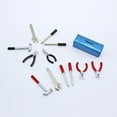 thumbnail image 2 of WHAMVOX  2 Pcs Lifestyle Tiny Mini Tool Box Miniature Collection Cabinet, 2 of 8