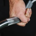 thumbnail image 3 of Titan Fitness 90 LB Rubber EZ Curl Fixed Barbell, Pre-Loaded Weight Bar for Strength Training & Weightlifting, 3 of 10