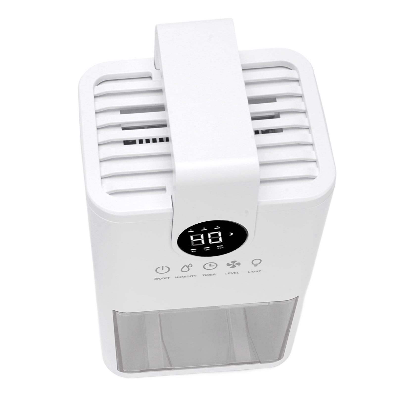 Small Dehumidifier, Efficient 6H 12H 24H Home Dehumidifier 1L Water Tank  for Closet US Plug,EU Plug