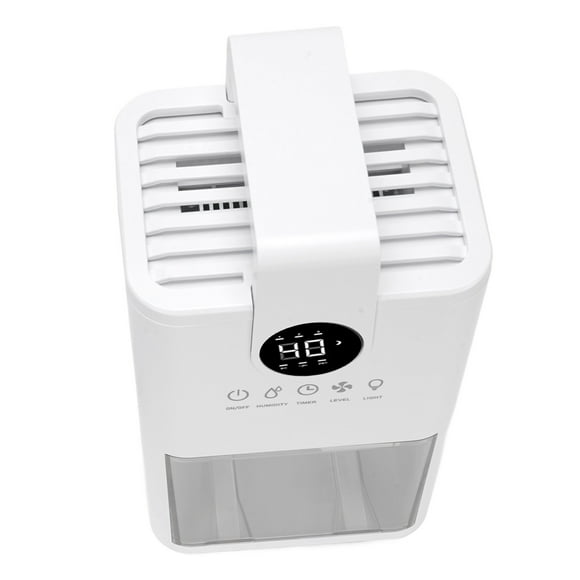 Small Dehumidifier, Compact 1L Water Tank Home Dehumidifier Colorful Night Light  for Bathroom US Plug,EU Plug