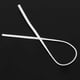 thumbnail image 3 of 130pcs Cable Organizer Binding Packaging Wire Twist Ties White 150x2.2mm, 3 of 5