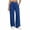 Blue, variant on Miqool Wide Leg Pants for Women Elastic High Waisted Casual Loose Yoga Pants Fall Winter Lounge Trouser with Pockets