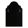 thumbnail image 5 of Kate and Laurel Leanna Modern Scalloped Arch Wall Mirror, 20 x 30, Black, Contemporary Minimal Sleek Decorative Scallop Mirror for Wall, 5 of 8