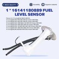 thumbnail image 4 of 16141180889 New Level Sensor For E34 525i 530i 540i M5 E32 735i 740i, 4 of 5