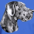 thumbnail image 3 of CafePress - Great Dane HS Blue UC Dark T Shirt - Men's Classic Graphic Cotton T-Shirt, 3 of 4