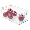 thumbnail image 2 of iDesign Plastic Fridge & Freezer Bins Organizer, 14.5" x 8" x 6", Clear, 2 of 6