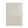 thumbnail image 2 of Better Homes & Gardens Neutral Soliel Floral Area Rug for Living or Dining Rooms 7' x 10', 2 of 11